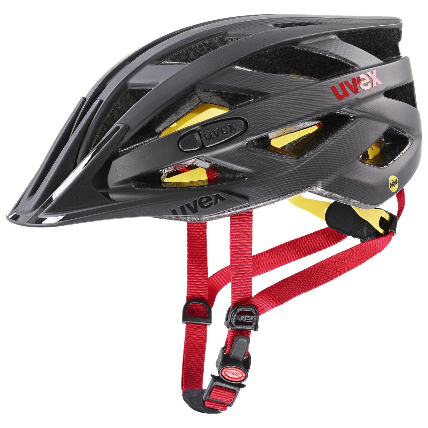 4043197336268 - uvex i-vo cc MIPS Fahrradhelm (Größe 56-60 cm 02 titan red mat)