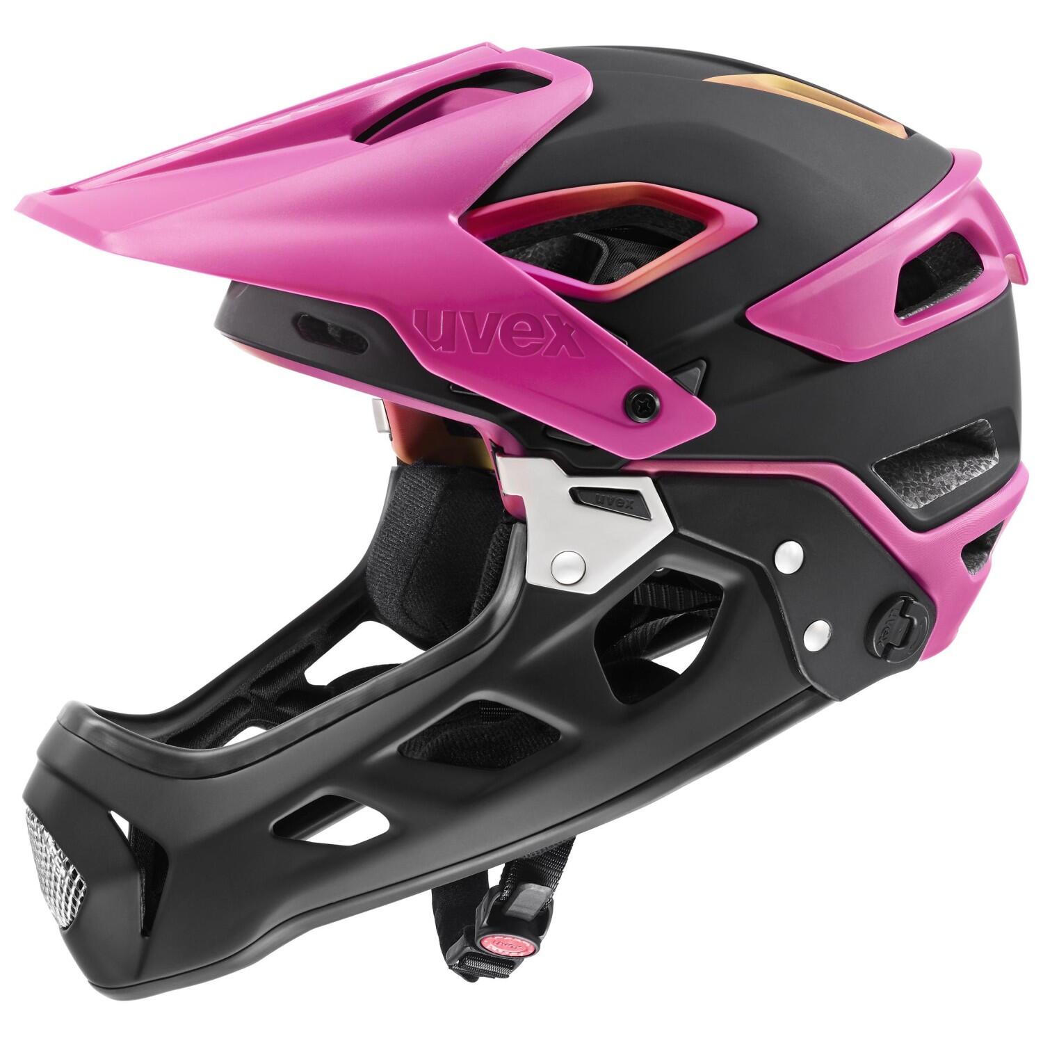 4043197336435 - uvex Jakkyl hde 20 Fullface Helm (Größe 52-57 cm 06 future black mat)