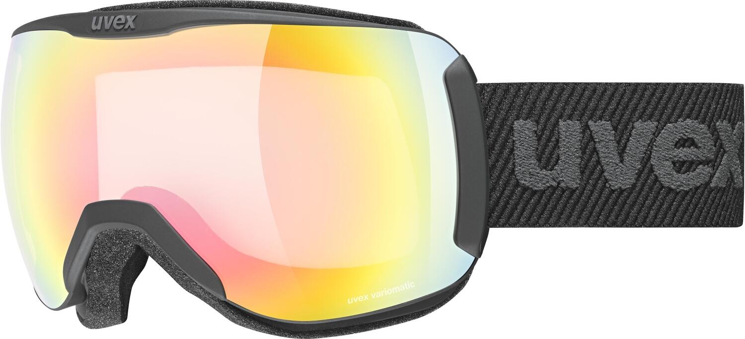 4043197337821 - uvex Downhill 2100 Variomatic Skibrille (Farbe 2030 black matt mirror rainbow variomatic clear (S1-S3))