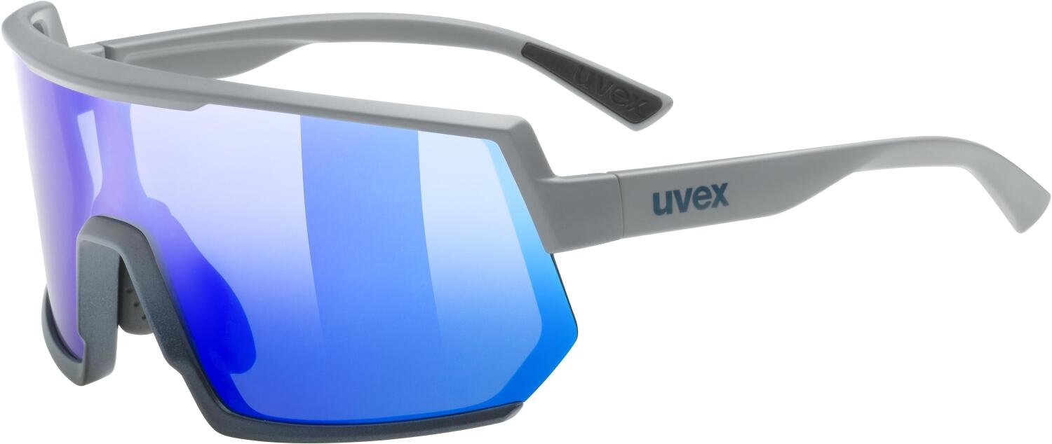 4043197347080 - uvex Sportstyle 235 Sportbrille (Farbe 5416 rhino deep space mat mirror blue (S2))