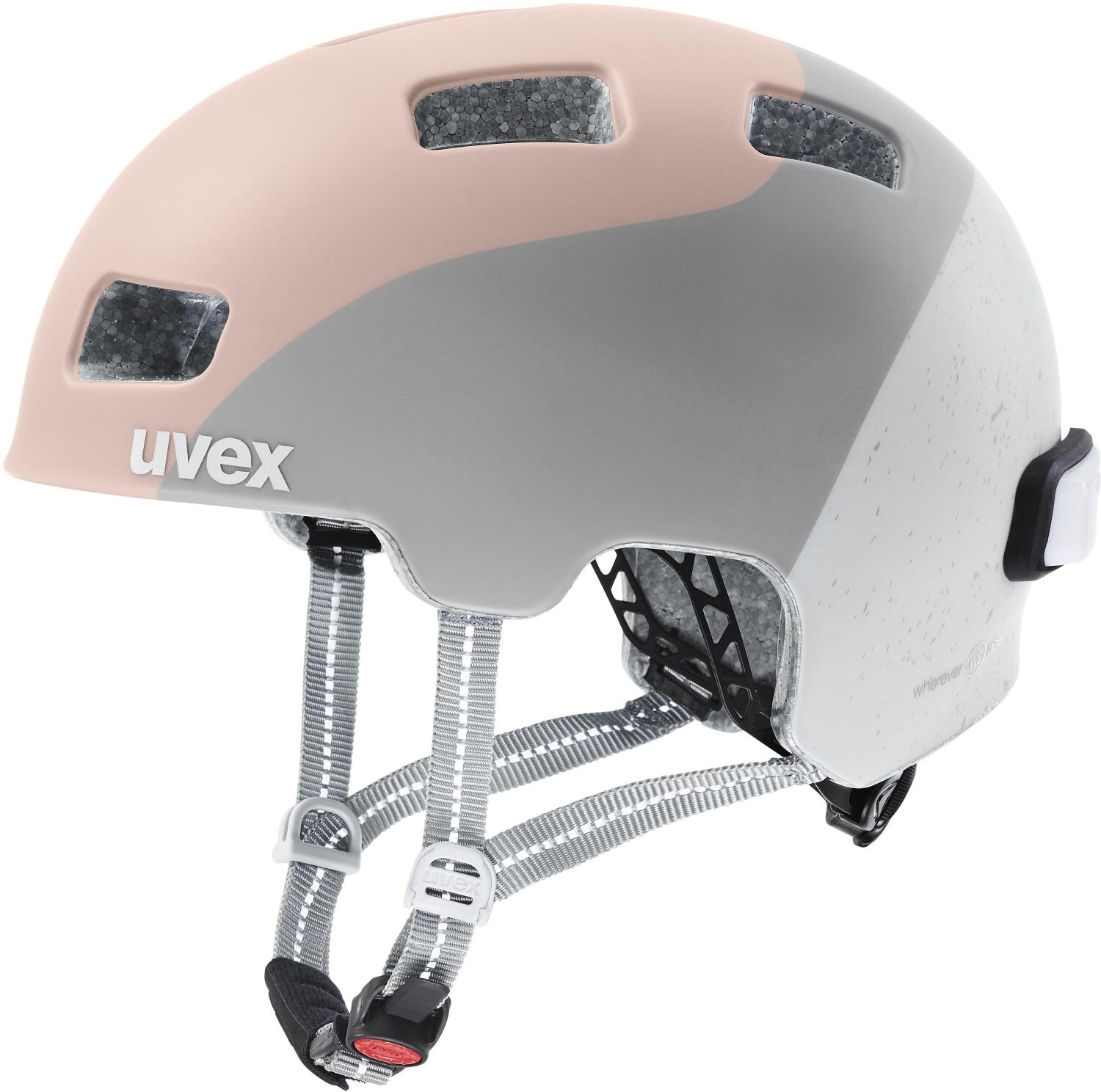 4043197347301 - uvex City 4 Women Fahrradhelm (Größe 55-58 cm 01 dust rose grey wave matt)