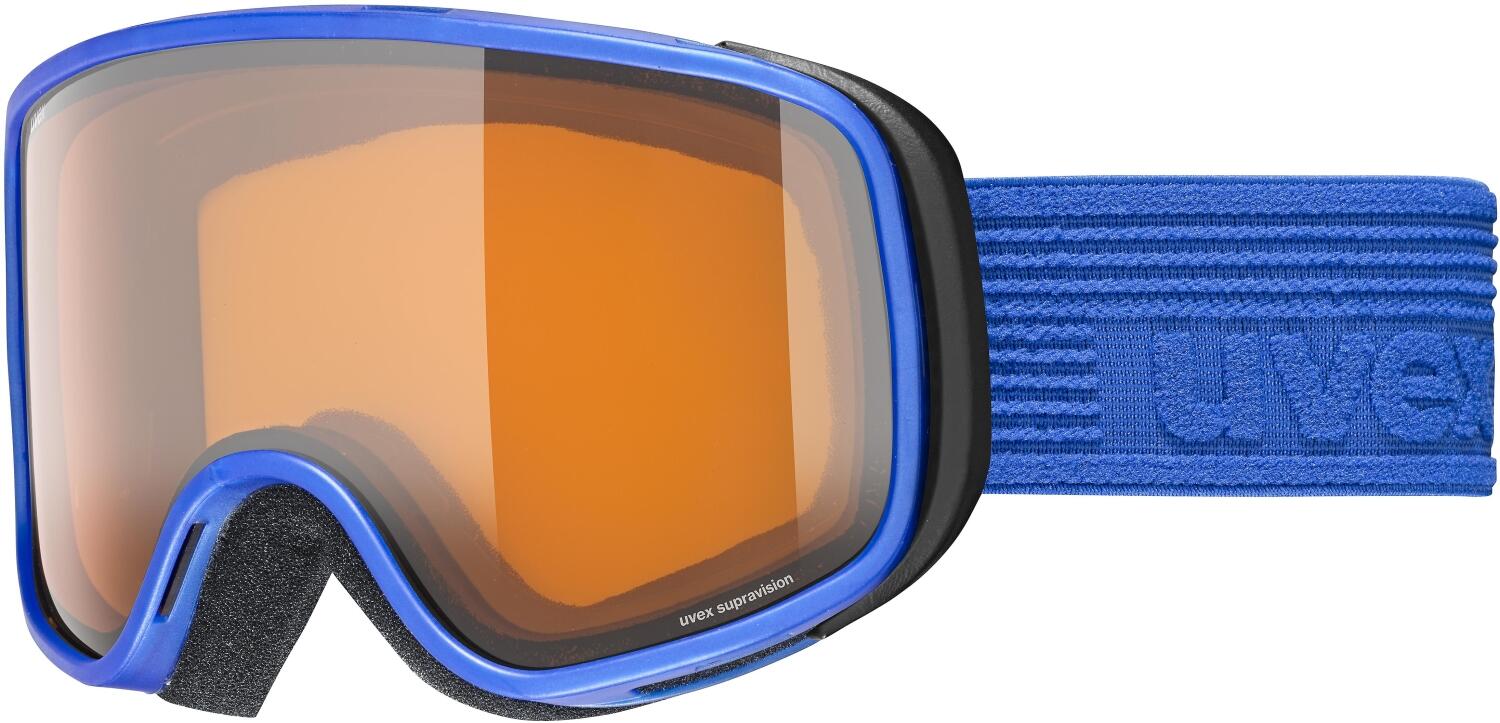 4043197351476 - uvex Scribble Lasergold Kinderskibrille (Farbe 4130 cobalt lasergold clear (S2))