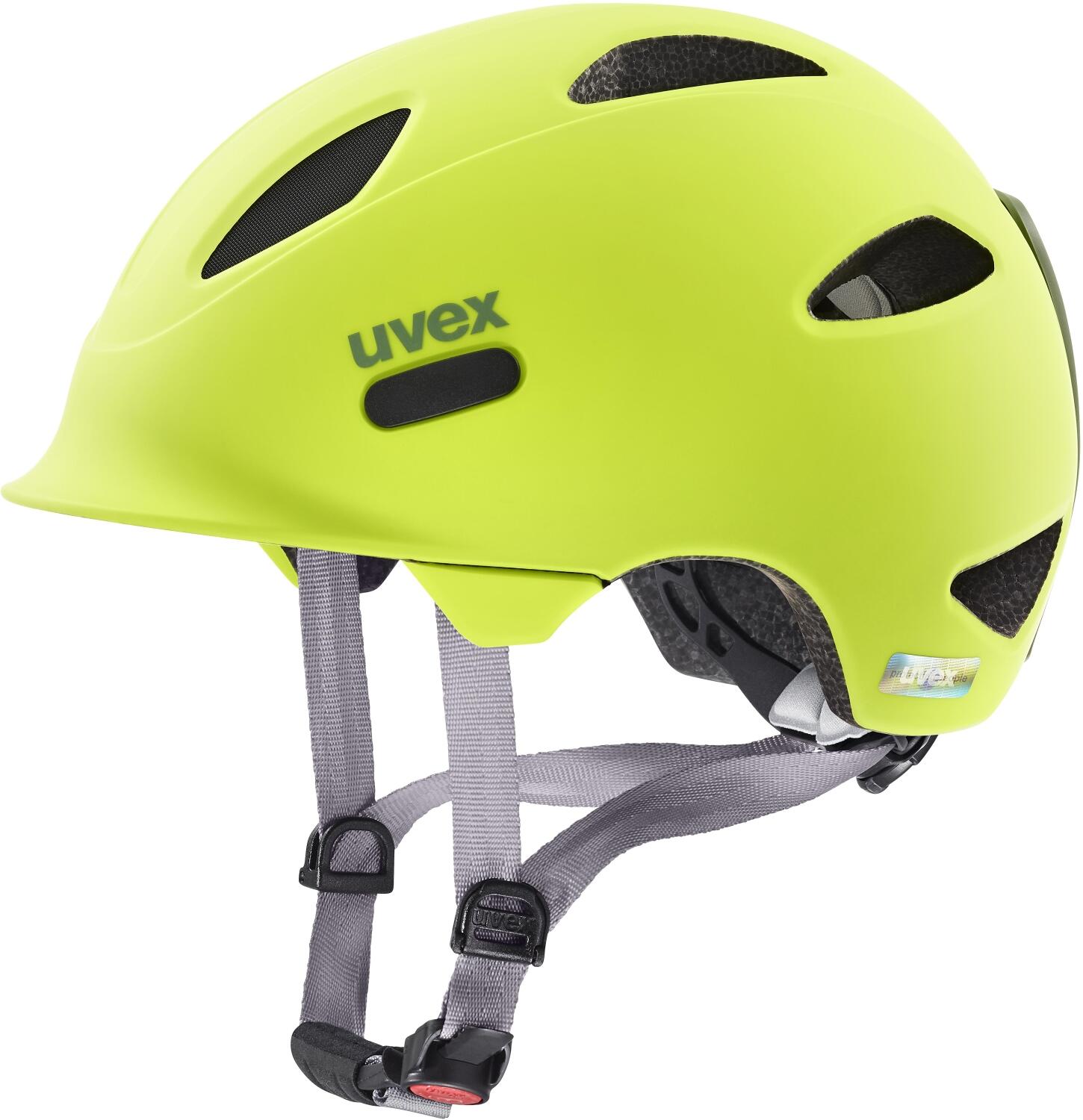 4043197360287 - uvex Oyo Fahrradhelm (Größe 45-50 cm 08 neon yellow moss green matt)