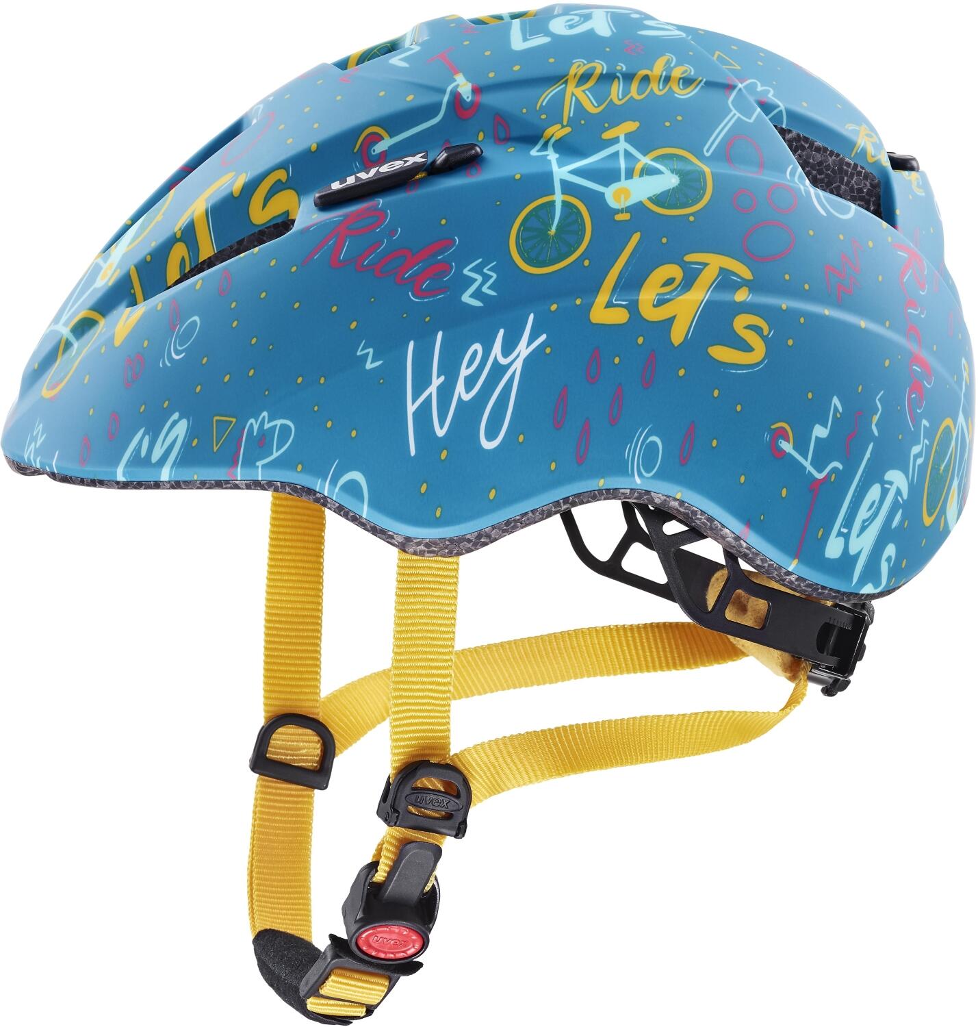 4043197360423 - uvex Kinderradhelm Kid 2 cc (Größe 46-52 cm 09 let´s ride matt)