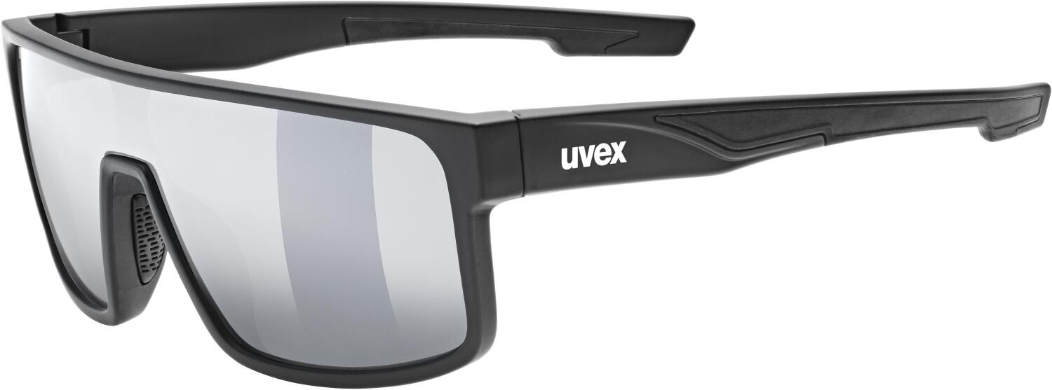 4043197360577 - uvex LGL 51 Sportbrille (Farbe 2216 black matt mirror silver (S3))