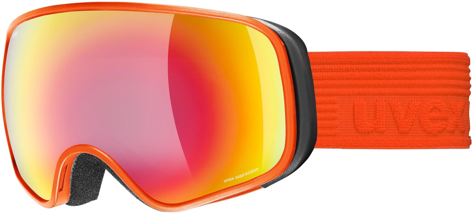 4043197363271 - uvex Scribble FM sphere Kinderskibrille (Farbe 3130 fierce red mirror rainbow clear (S2))