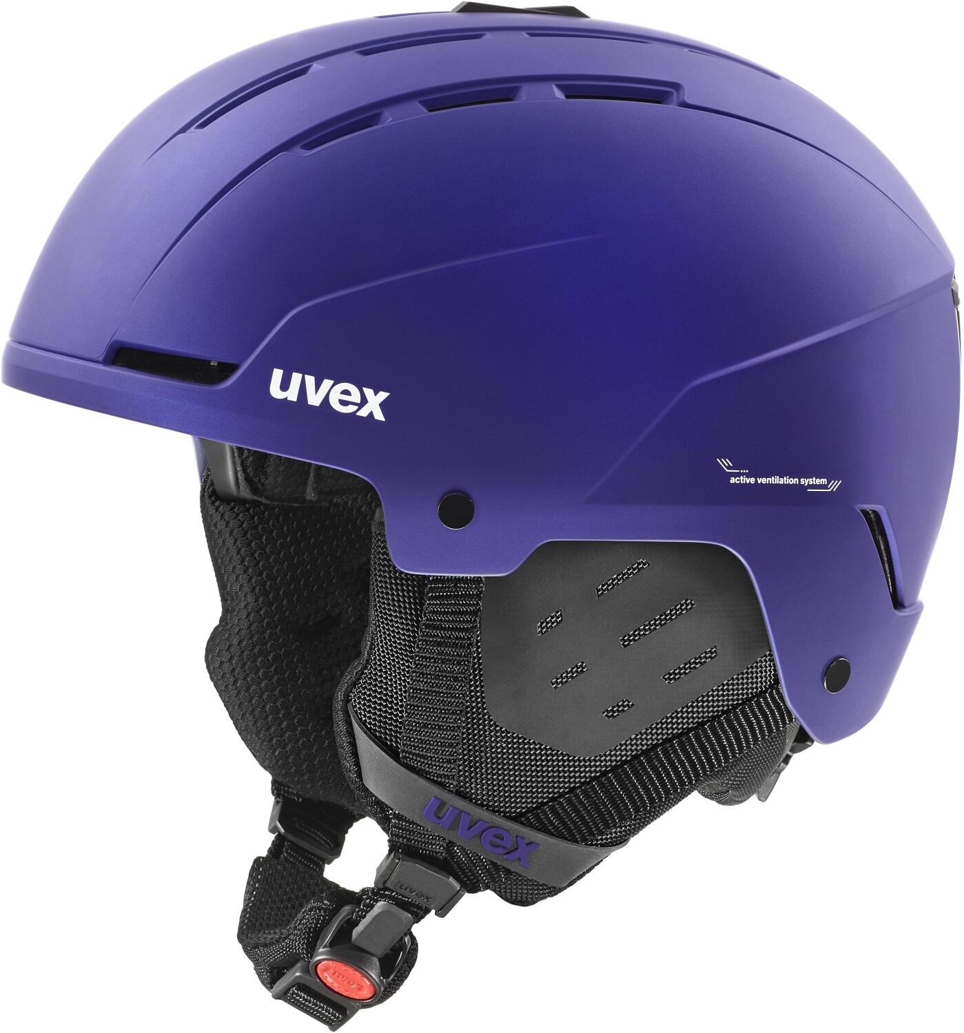 4043197366654 - uvex Stance Skihelm (Größe 54-58 cm 13 purple bash matt)