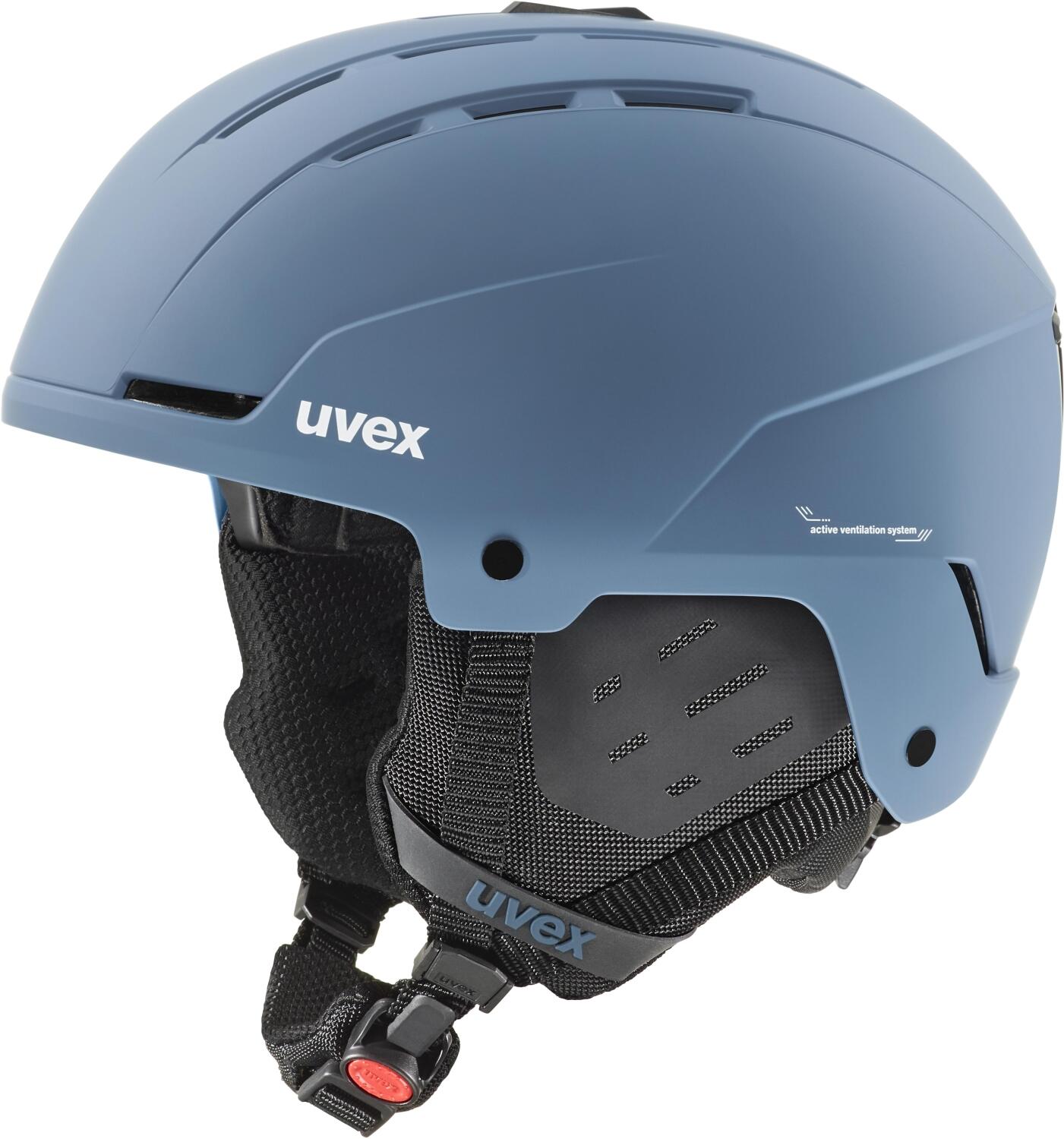 4043197366661 - uvex Stance Skihelm (Größe 54-58 cm 15 stone blue matt)