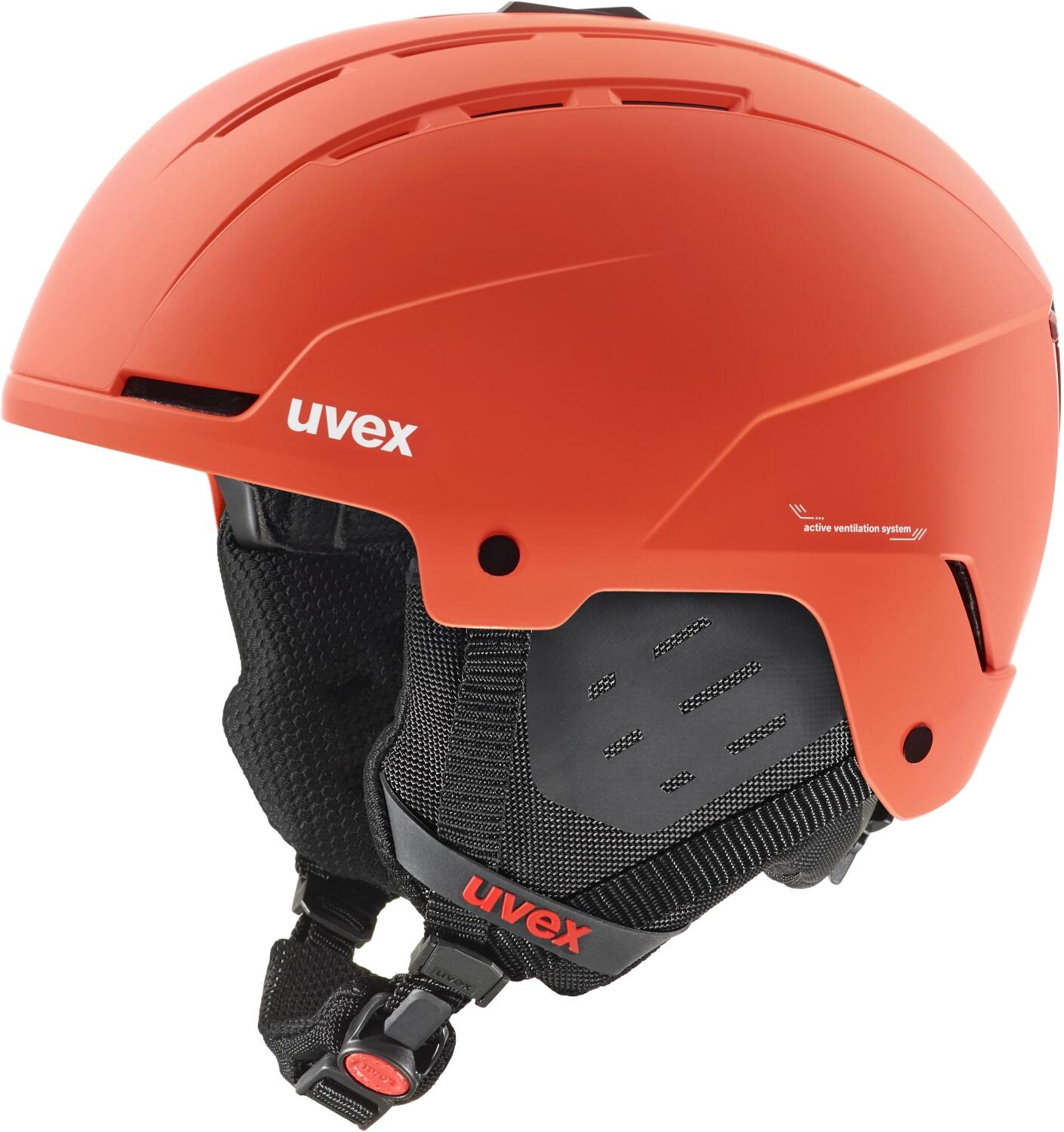 4043197366807 - uvex Stance Skihelm (Größe 54-58 cm 14 fierce red matt)