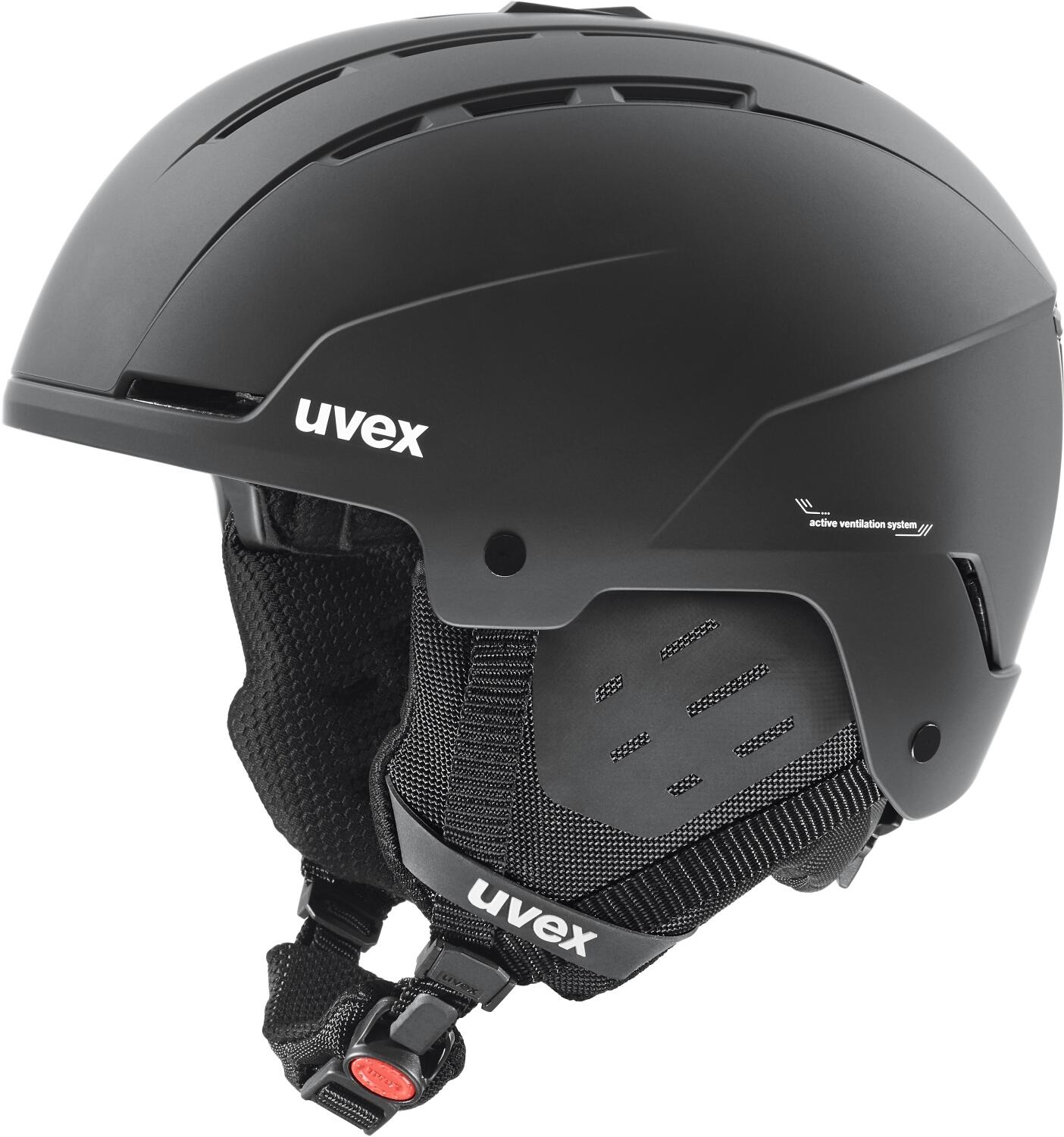 4043197367125 - uvex Skihelm Stance Allmountain Belüftungssystem schwarz 51-55