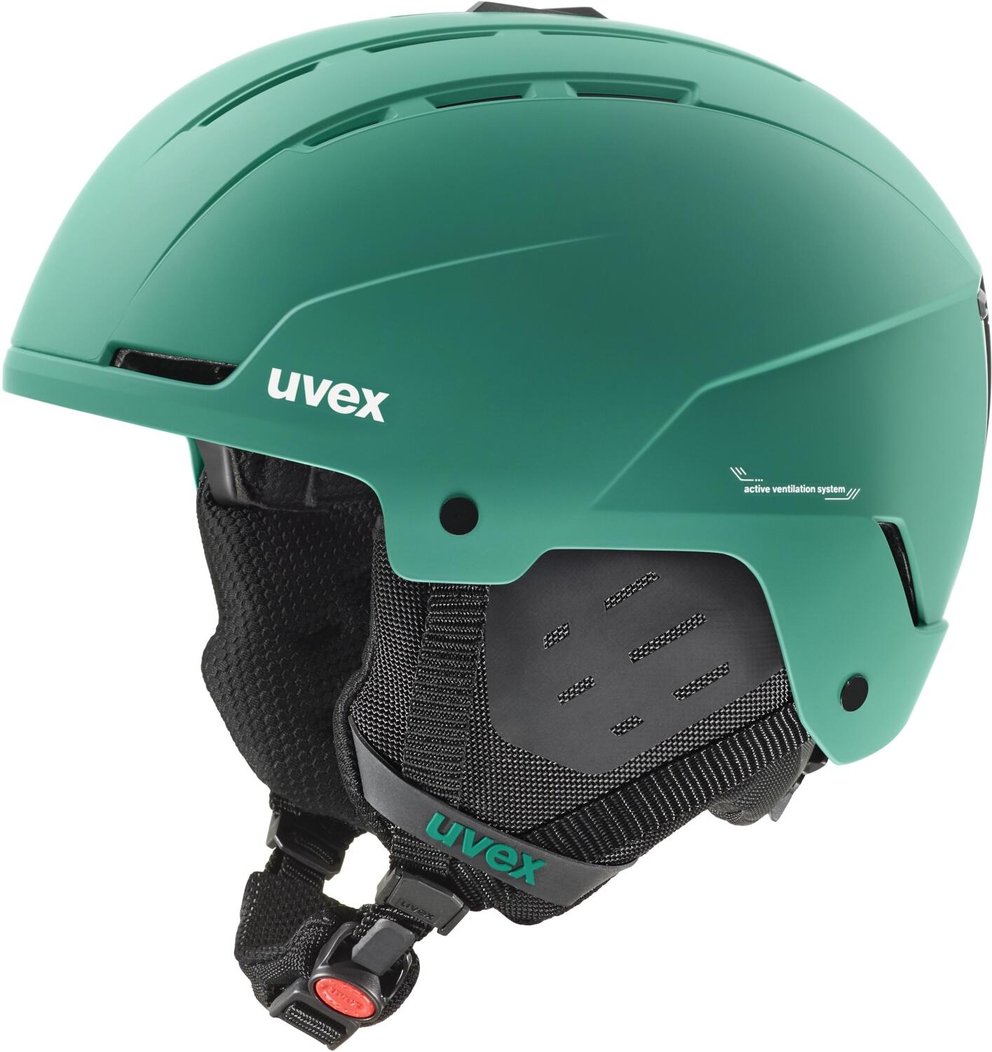 4043197367163 - uvex Skihelm STANCE Allmountain Belüftungssystem grün 51-55