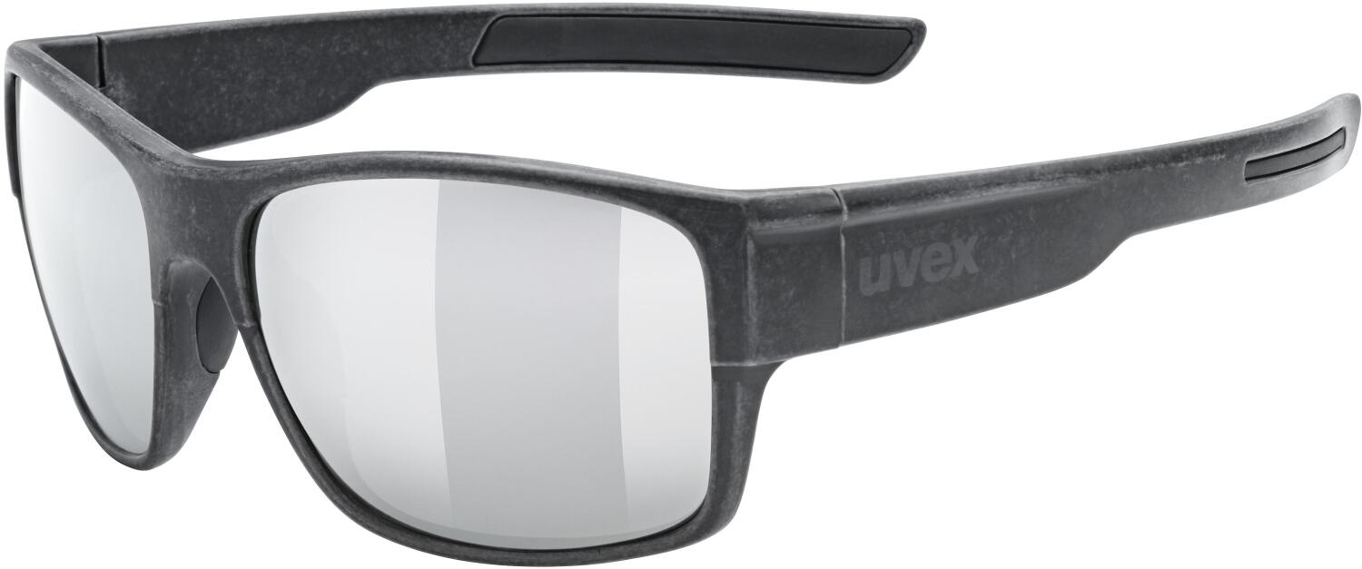 4043197373447 - uvex esntl Urban Sportbrille (2216 black matt mirror silver (S3))