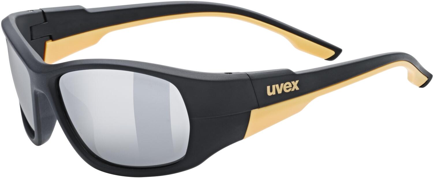 4043197373768 - uvex Sportstyle 514 Kinder Sonnenbrille (2216 black matt mirror silver (S3))