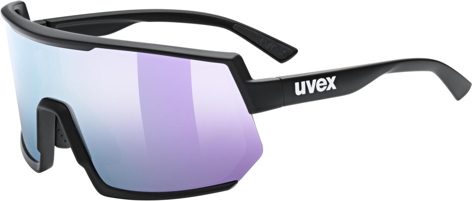 4043197373843 - uvex Sportstyle 235 Sportbrille (2016 black matt mirror lavender (S3))