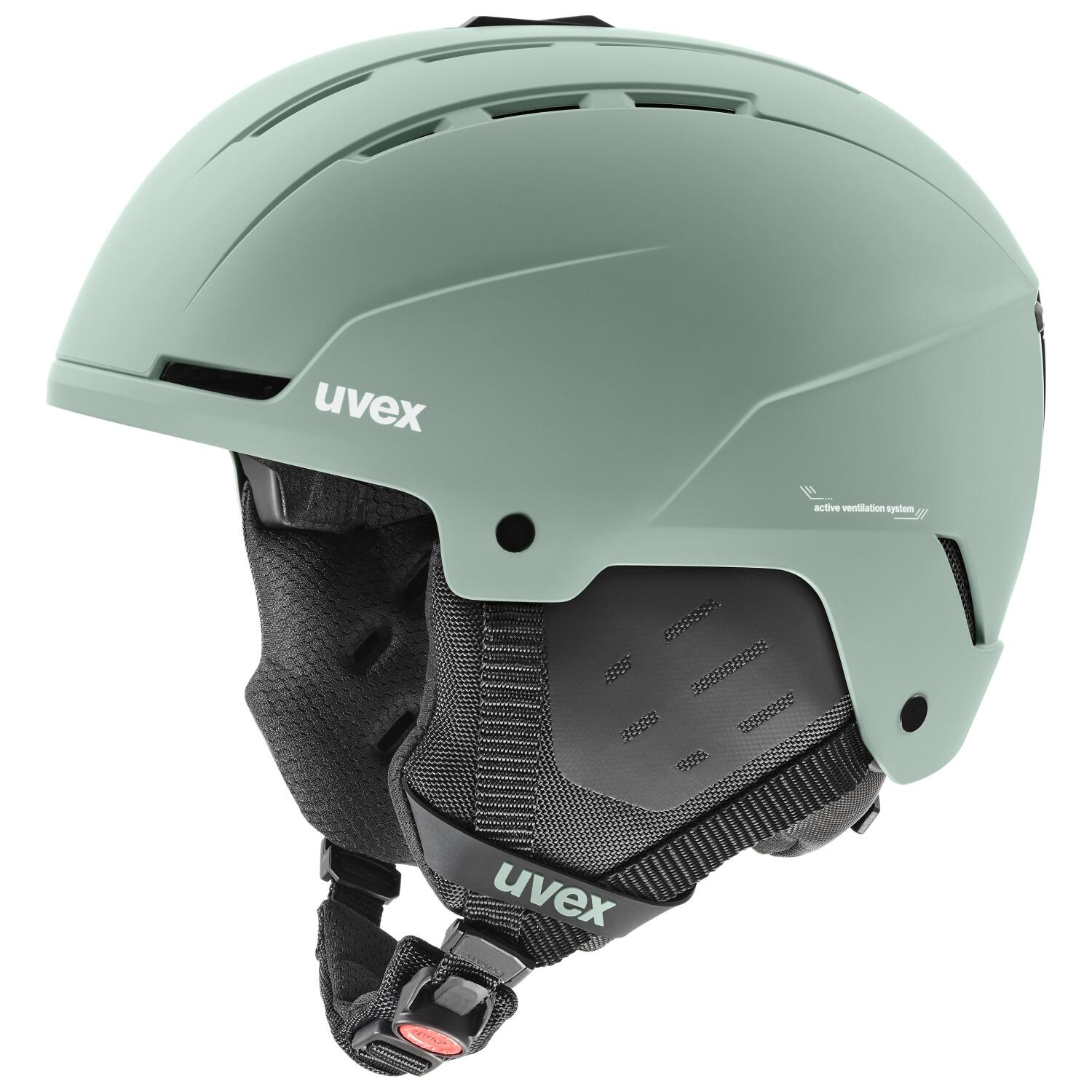 4043197376554 - uvex Stance Skihelm (58-62 cm 17 oxid green matt)