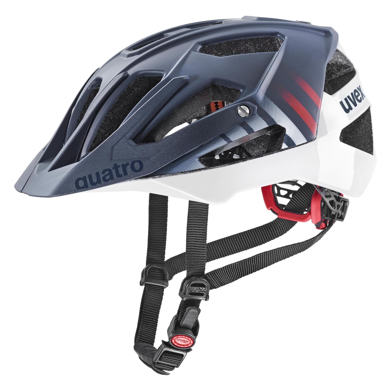 4043197386362 - uvex Quatro cc  Radhelm (56-61 cm 02 deep space white matt)