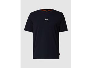 4043198749012 - BOSS Orange T-Shirt Herren Baumwolle marine