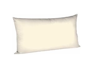 4043202060669 - Mako-Satin-Kissenbezug uni colours creme 2610 40 x 80 cm - Fleuresse