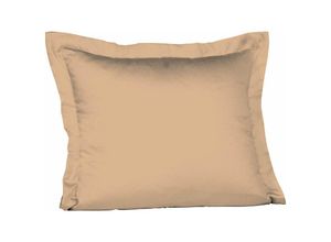 4043202061222 - Mako-Satin-Kissenbezug uni colours sand 4033 35 x 40 cm - Fleuresse