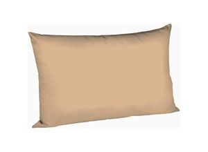 4043202090550 - Mako-Satin-Kissenbezug uni colours sand 4033 50 x 70 - Fleuresse