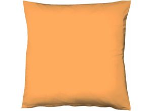 4043202179538 - Mako-Satin-Kissenbezug uni colours Farbe gold 2046 80 x 80 cm - Fleuresse