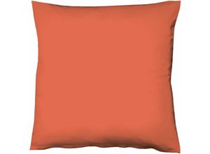 4043202179675 - Mako-Satin-Kissenbezug uni colours chili 4071 40 x 40 cm - Fleuresse