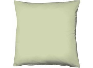 4043202245509 - Mako-Satin-Kissenbezug uni colours Farbe jadegrün 1525 50 x 50 - Fleuresse