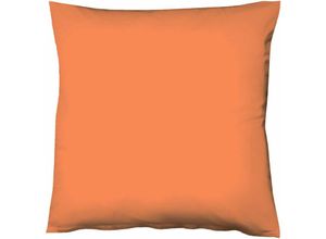 4043202309669 - Mako-Satin-Kissenbezug uni colours terra 5215 50 x 50 cm - Fleuresse