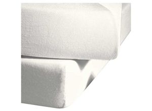 4043202352313 - Mako-Satin-Spannlaken colours Farbe naturweiß 1109 160x200 - Fleuresse