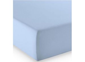 4043202371772 - Mako-Jersey-Spannlaken comfort Farbe bleu 6056 120 x 200 cm