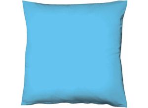 4043202392524 - Mako-Satin-Kissenbezug uni colours meeresblau 6072 80x80 - Fleuresse