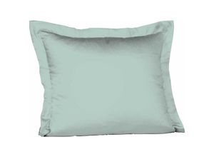 4043202467772 - Mako-Satin-Kissenbezug uni colours aqua 6078 35 x 40 cm - Fleuresse