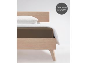 4043202469899 - Spannbettlaken FLEURESSE Comfort in Gr 90x200 140x200 oder 180x200 cm Laken Gr B L 180 cm x 200-220 cm 1 St Mako-Jersey 25 cm 180 x 200 cm-180 x 210 cm-180 x 220 cm-190 x 200 cm-190 x 210 cm-190 x 220 cm braun (espresso) Spannbettlaken 4043202469899 - Spannbettlaken FLEURESSE Comfort in Gr 90x200 140x200 oder 180x200 cm Laken Gr B L 180 cm x 200-220 cm 1 St Mako-Jersey 25 cm 180 x 200 cm-180 x 210 cm-180 x 220 cm-190 x 200 cm-190 x 210 cm-190 x 220 cm braun (espresso) Spannbettlaken