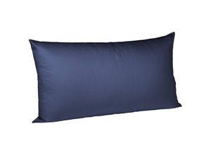 4043202561098 - Halbleinen-Kissenbezug navy Größe 40x80 cm - Fleuresse