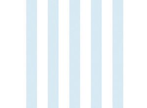 4043202615814 - Multifunktionales Plaid aus Mako Satin Pastellblau Größe 180x270 cm - Fleuresse