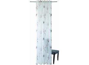 4043343544219 - Homing Schlaufenschal Lycka 140x245 Vorhang Wohnzimmer transparent mauve Deko