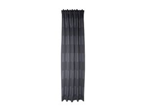 4043343545131 - Vorhang Galdin stripe Gr 1 grau (anthrazit) B140cm H245cm Polyester Gardinen Fertigschal 4043343545131 - Vorhang Galdin stripe Gr 1 grau (anthrazit) B140cm H245cm Polyester Gardinen Fertigschal