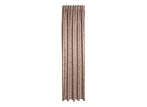 4043343575923 - Vorhang Tiaro Gr 1 grau (goldfarben taupe) B140cm H245cm Polyester Gardinen Fertigschal 4043343575923 - Vorhang Tiaro Gr 1 grau (goldfarben taupe) B140cm H245cm Polyester Gardinen Fertigschal
