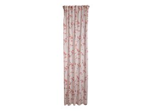 4043343676903 - Vorhang Kianna Gr 1 rot B140cm H245cm Polyester Gardinen Fertigschal 4043343676903 - Vorhang Kianna Gr 1 rot B140cm H245cm Polyester Gardinen Fertigschal