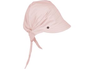 4043376261275 - LOEVENICH Schirmkappe Baumwolle Bindedetail für Damen rosa OneSize