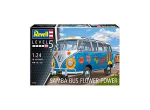 4043529107924 - 07050 Samba Bus T1 Flower Power Bausatz 4043529107924 Revell