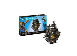 4043529400155 - Disney Pirates of the Caribbean Piratenschiff Black Pearl - LED Edition 3D-Puzzle 293 Teile 4043529400155 Revell