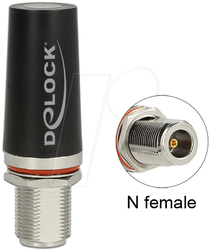 4043619124565 - DELOCK 12456 - Antenne LTE N Buchse omnidirektional outdoor