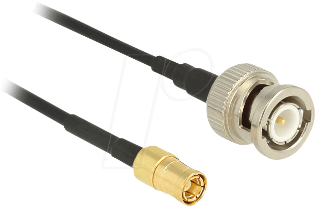 4043619124978 - Antennenkabel bnc - smb Bu St 200m (12497) - Delock
