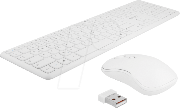 4043619127030 - DeLOCK - Tastatur-und-Maus-Set - kabellos - 24 GHz - QWERTZ - Deutsch