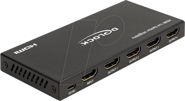 4043619186525 - HDMI Splitter 1 x HDMI in zu 4 x HDMI out 4K 60 Hz