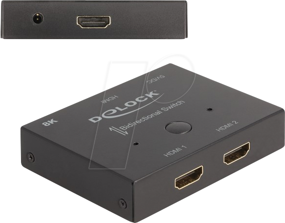 4043619187768 - DELOCK 18776 - HDMI-Switch 2-Port 8K 60 Hz bidirektional