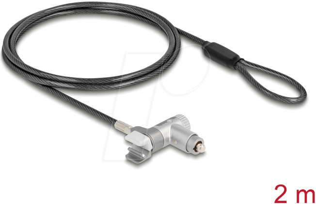 4043619220526 - NAVILOCK 22052 - Laptopschloss Schlüssel 2 m