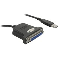 4043619613304 - DELOCK 61330 - USB 11 Konverter A Stecker auf Sub-D 25 Pin Buchse