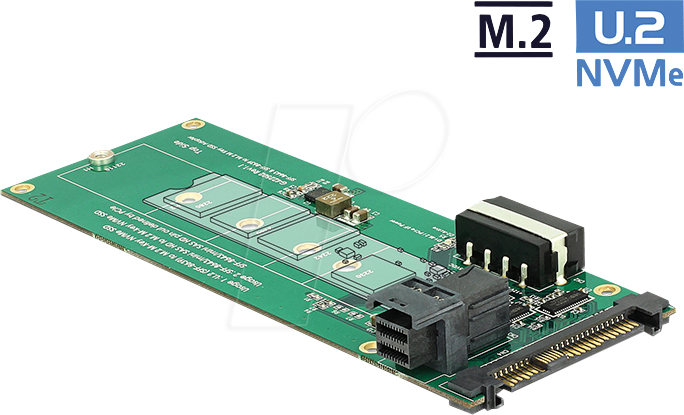 4043619629459 - DELOCK 62945 - Konverter U2 SFF-8639 8643 > M2 NVMe Key M